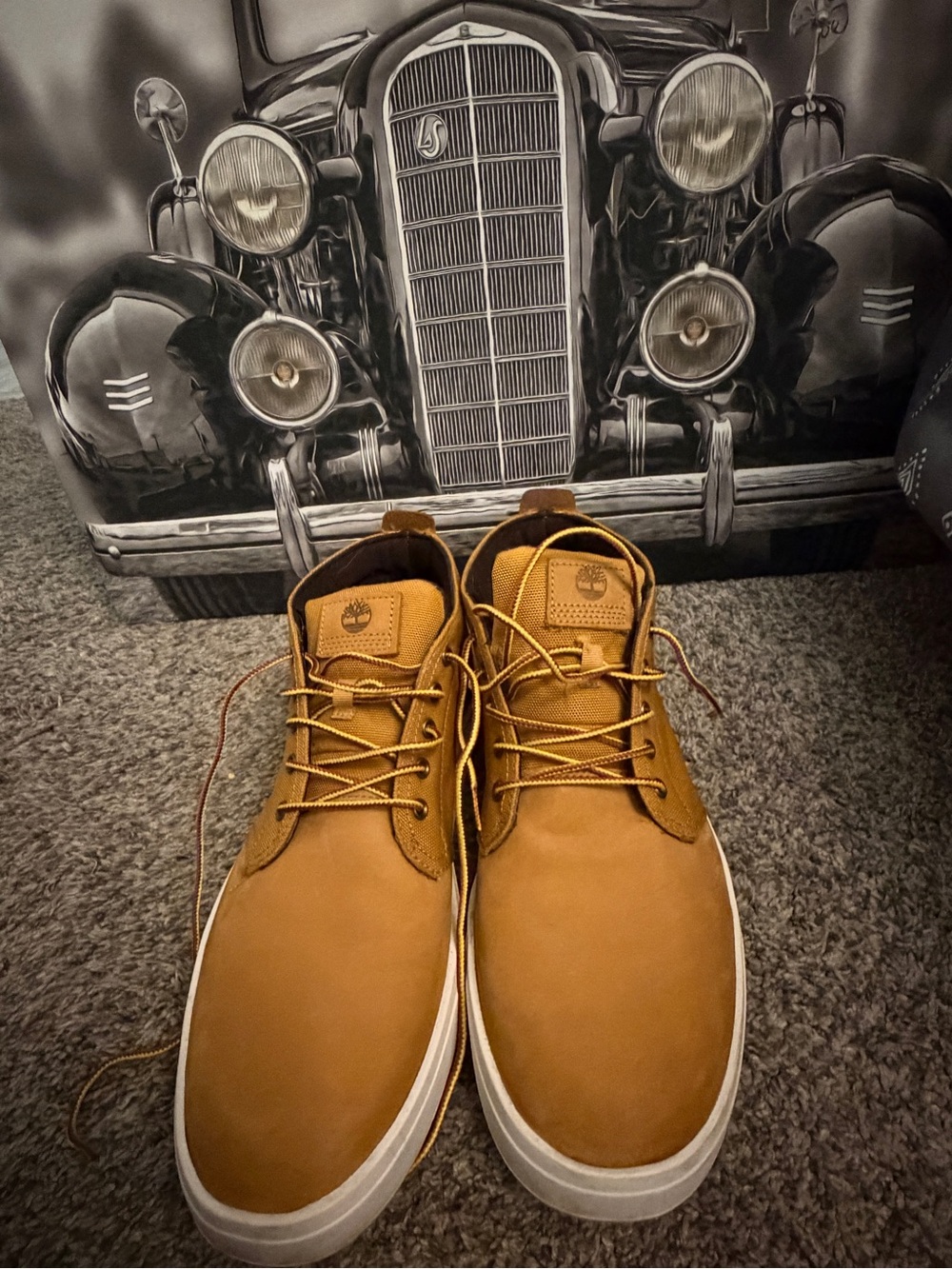 Timberland Men's Tan Nubuck Chukka Boots